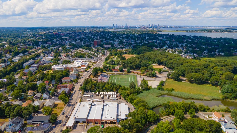 Quincy Massachusetts landscape 