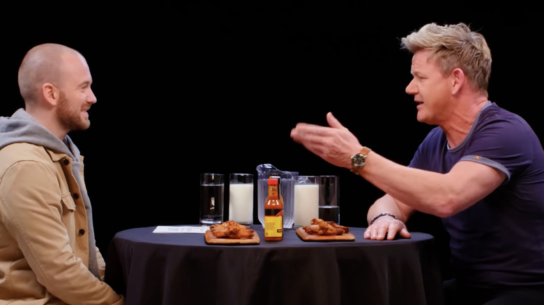 Gordon Ramsay on Hot Ones