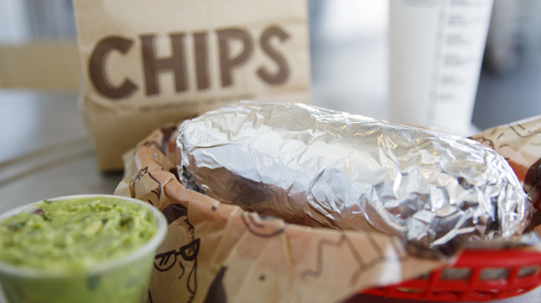 Chipotle food items