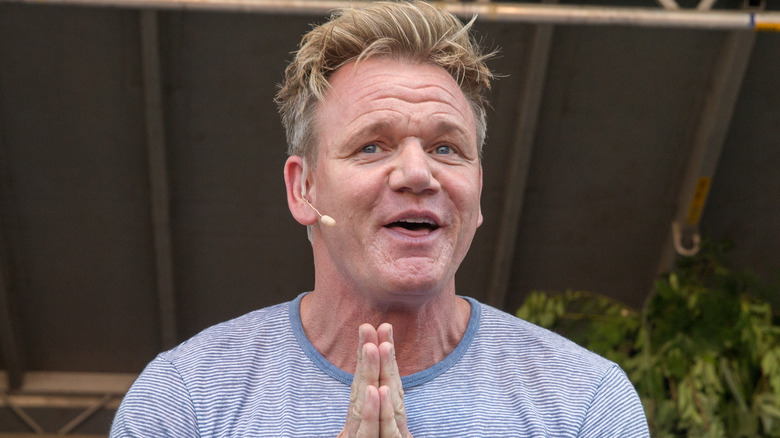 Gordon Ramsay wearing t-shirt