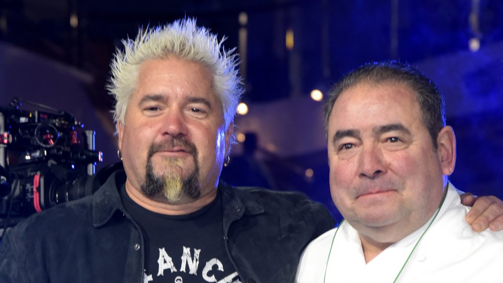 Guy Fieri and Emeril Lagasse of Food Network