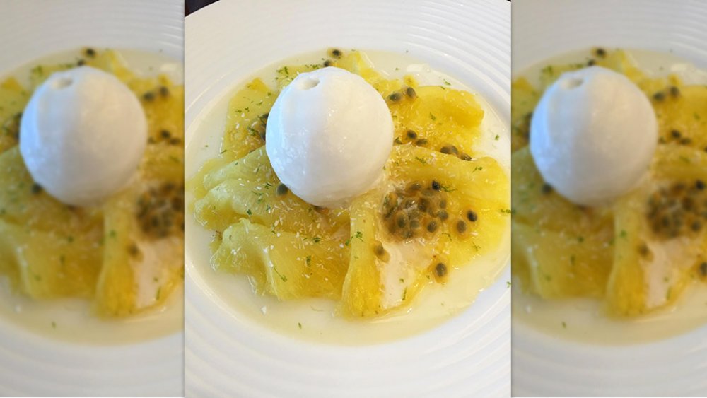 pineapple carpaccio