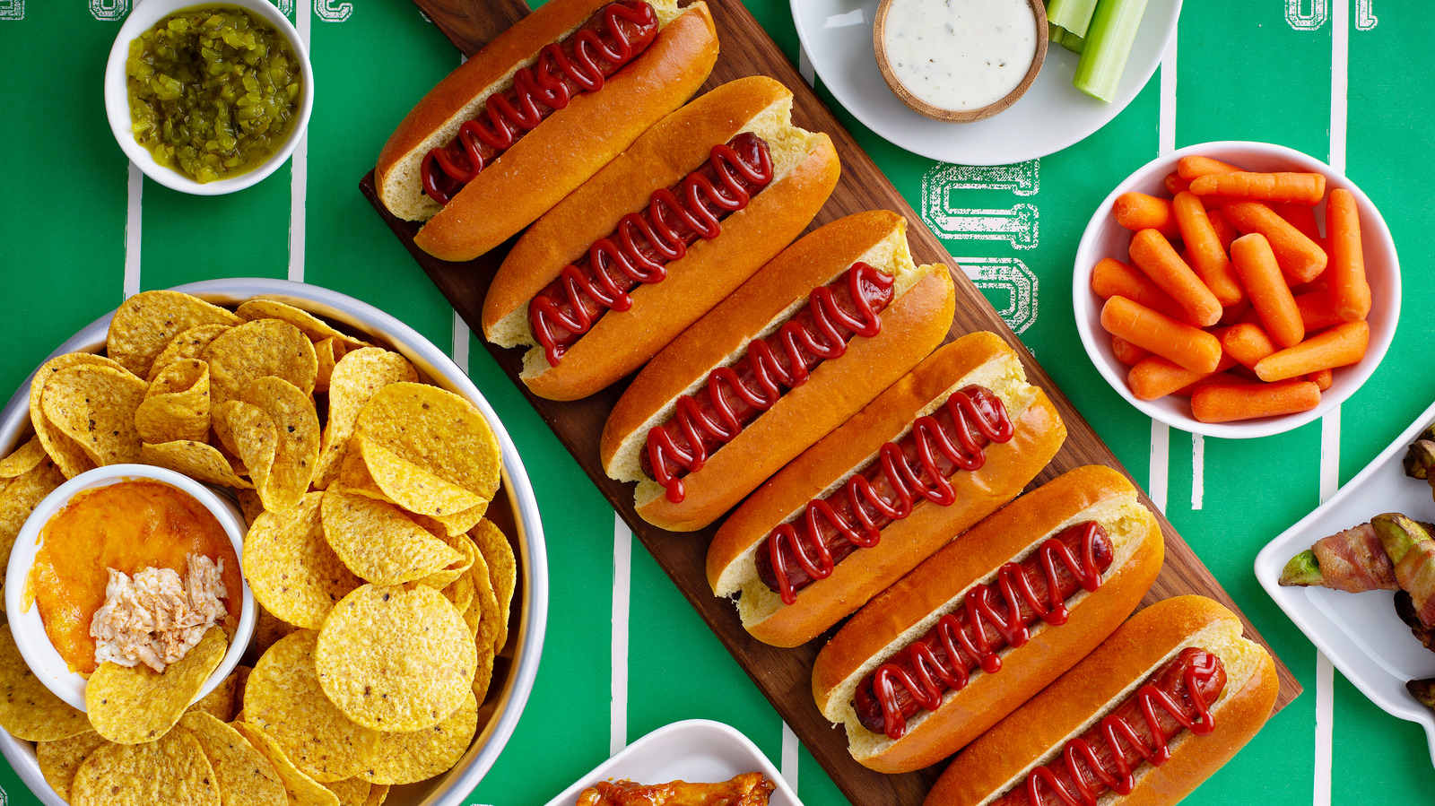 Most people will eat this snack while watching the Super Bowl