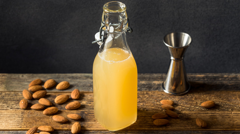 Almond orgeat syrup