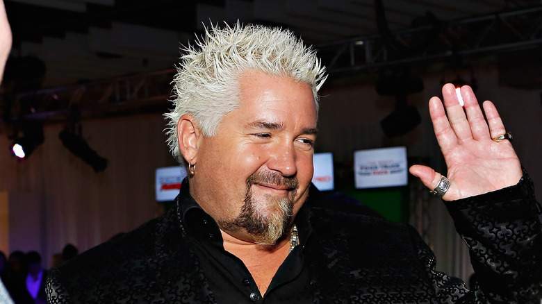 Guy Fieri waving