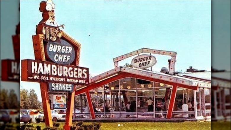 Burger Chef restaurant