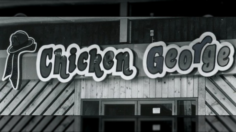 Chicken George restaurant storefront and logo