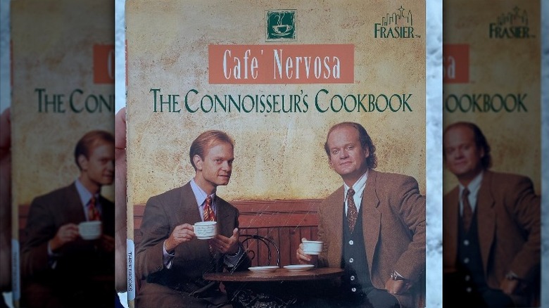 Close-up of Cafe Nervosa Cookbook