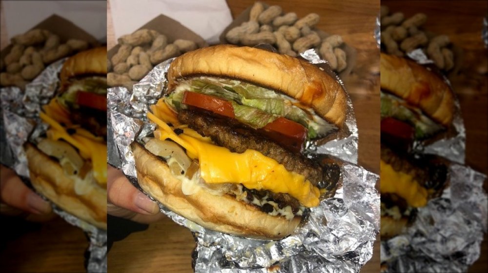 Five Guys burger