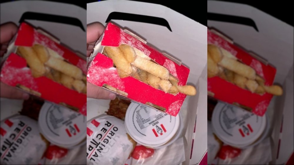 Salty KFC fries