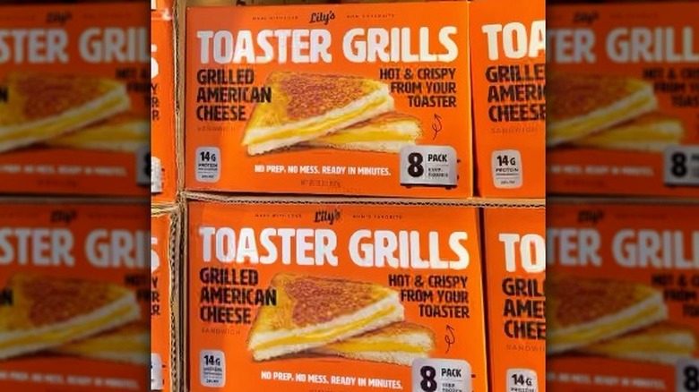 boxes of Lily's Toaster Grills