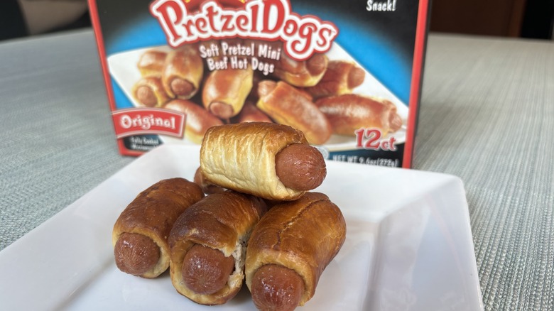 super pretzel pretzel dogs