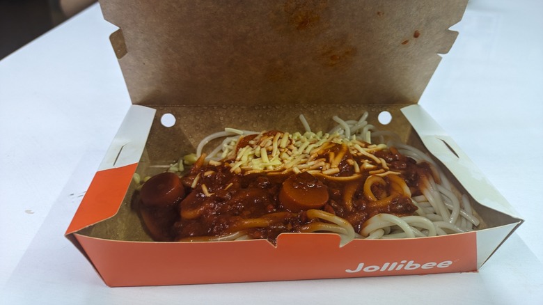 Jolly Spaghetti from Jollibee's