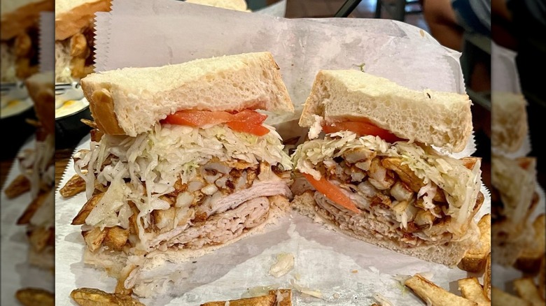Turkey Primanti Bros. sandwich