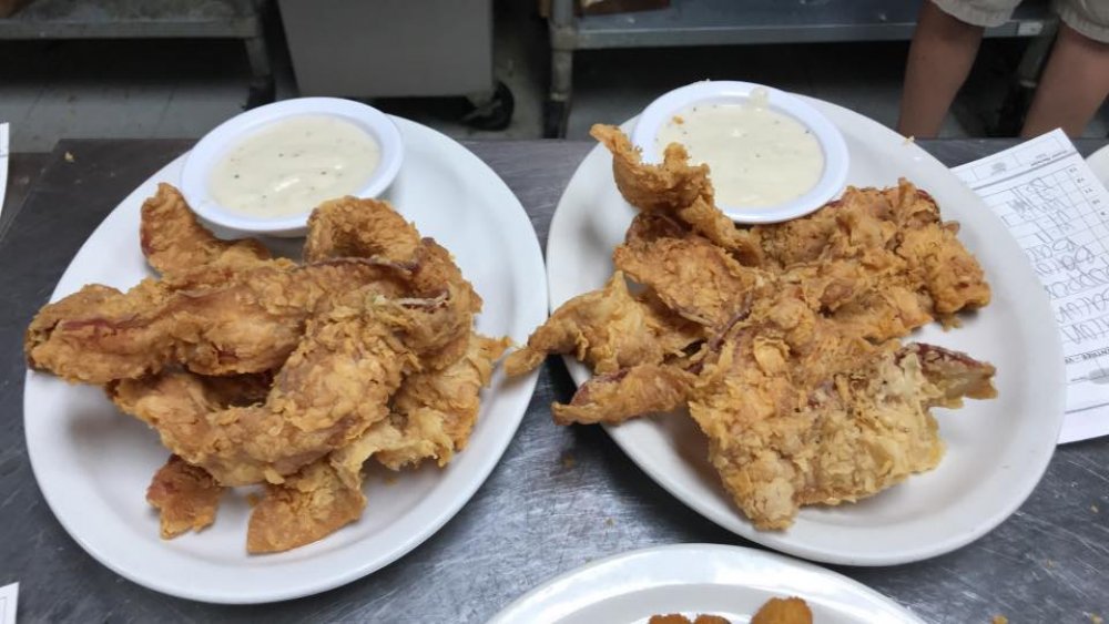 Chicken-fried bacon