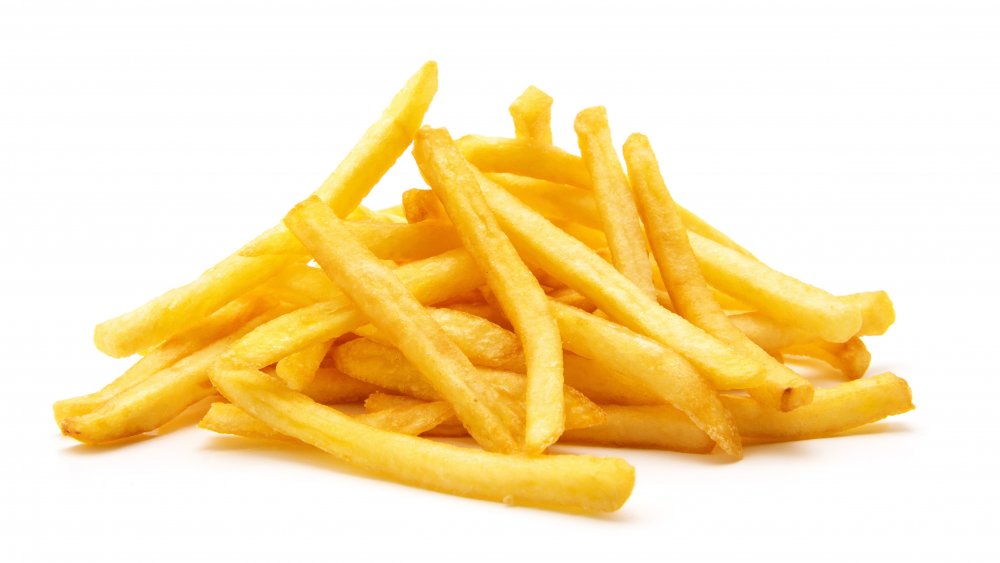 Cooked french fries