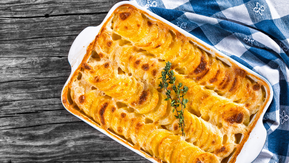 scalloped potatoes