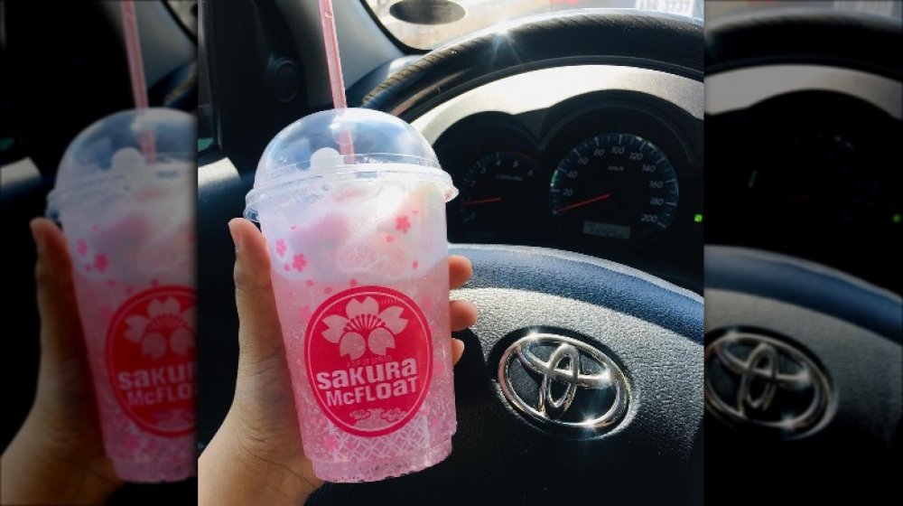 McDonald's Japan Sakura McFloat