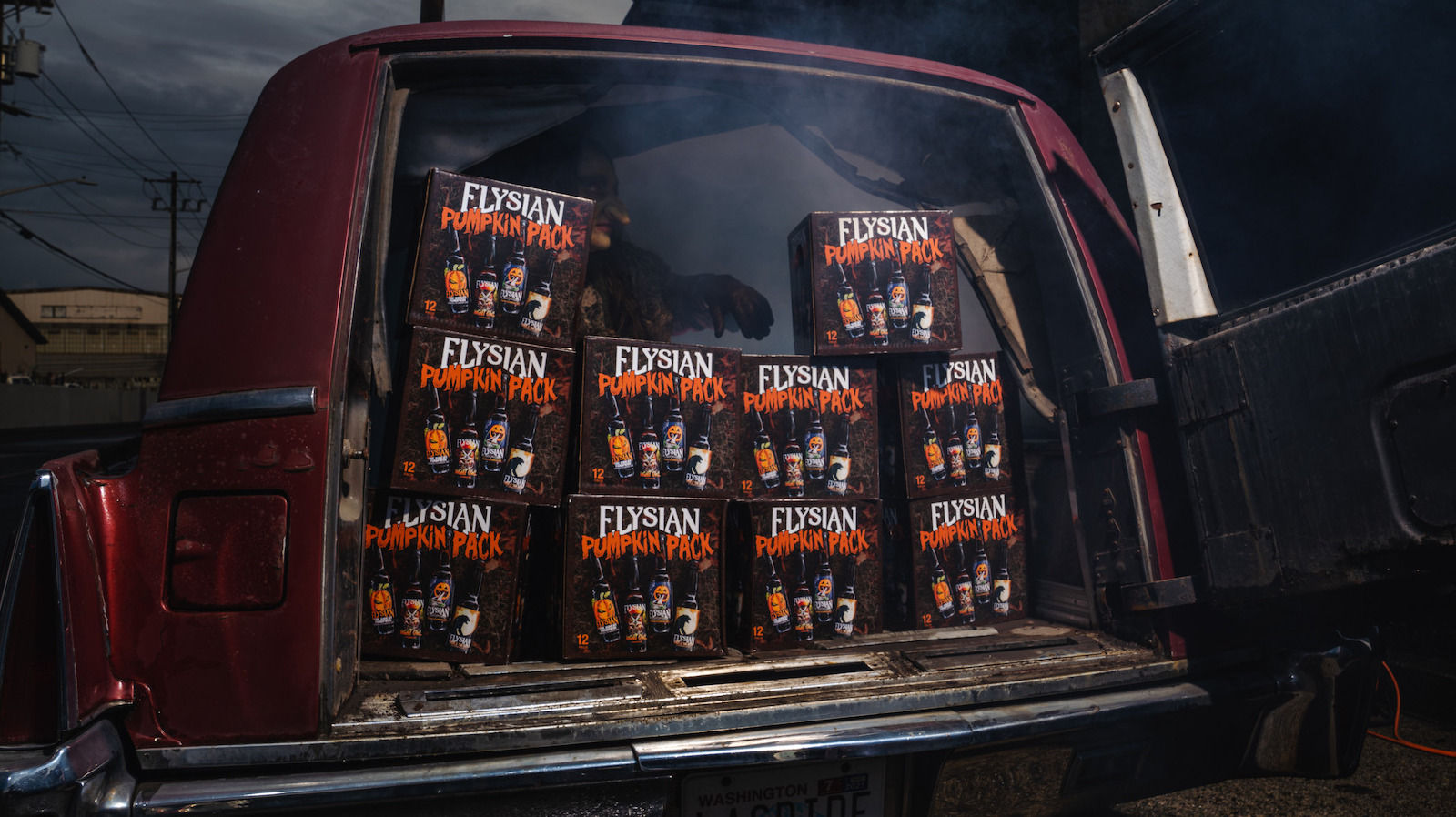 The Ghoulish Way Elysian Is Delivering Beer In Seattle