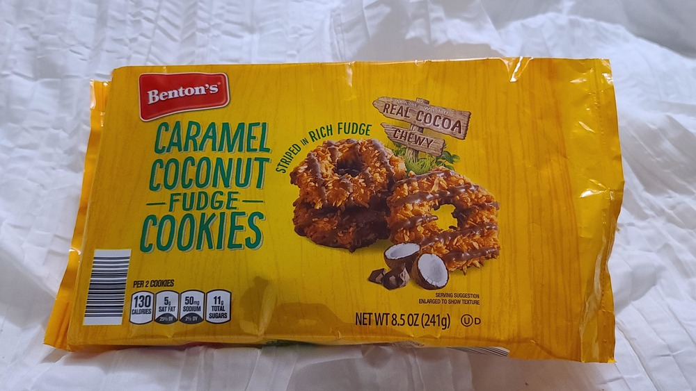 Aldi copycat of samoas cookies