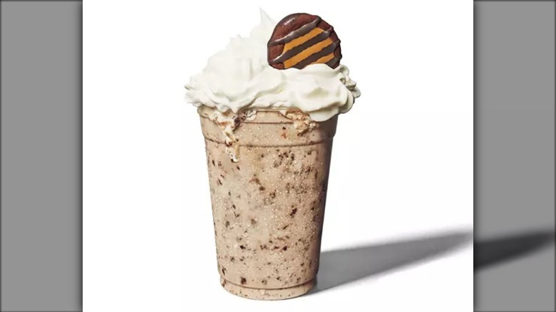 Jack in the Box Girl Scouts Adventurefuls Caramel Brownie Shake 