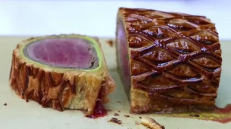 Gordon Ramsay's Savoy Grill beef Wellington