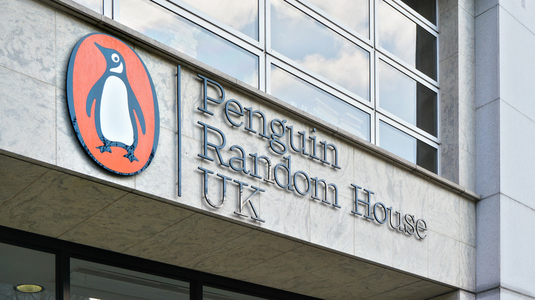 Facade of Penguin Random House UK publishing company