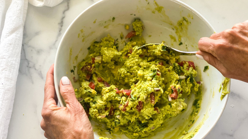 egg yolk guacamole