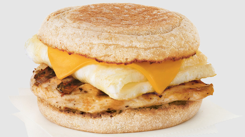 Chick-fil-A egg white grill breakfast sandwich