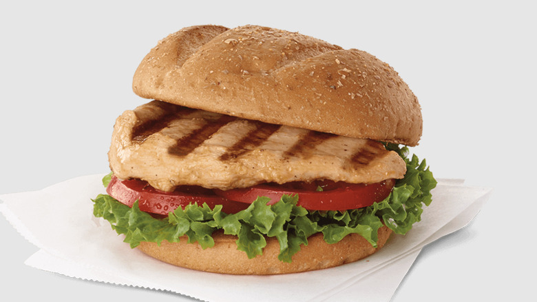 Chick-fil-A grilled chicken sandwich