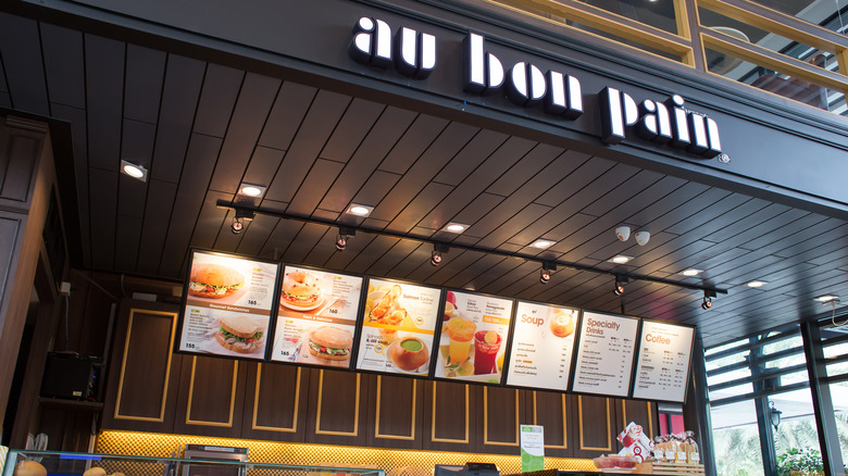 Au Bon Pain menu