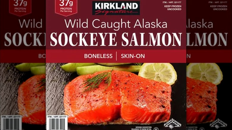 Wild salmon product Costco 