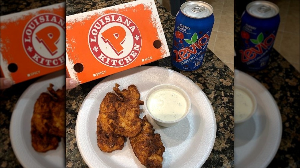 Popeyes blackened chicken tenders