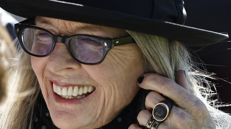 Diane Keaton smiling