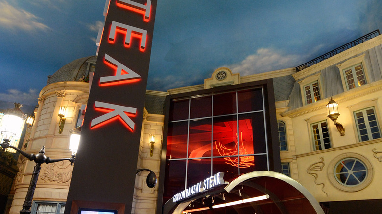 Gordon Ramsay Steak in Las Vegas