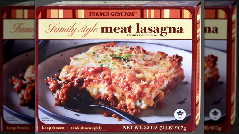 Trader Joe's Family Style Meat Lasagna