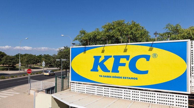 KFC Spain's IKEA- inspired billboard