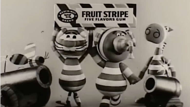 Fruit Stripe mascots