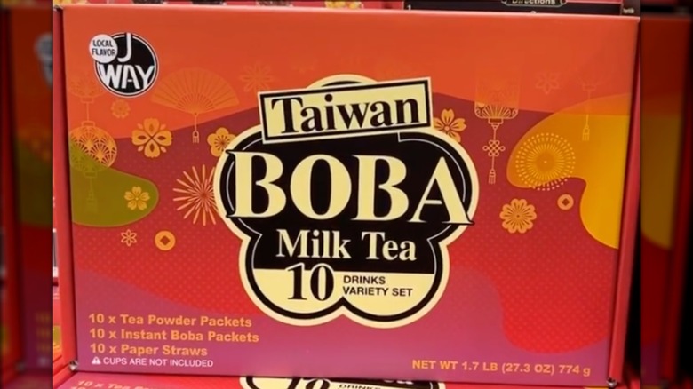 boba tea set from Costco