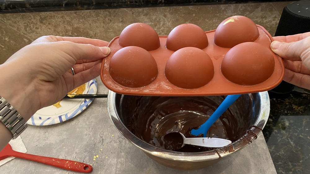 molds for hot chocolate bombs