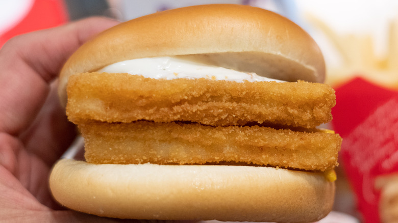 McDonald's double-patty Filet-O-Fish