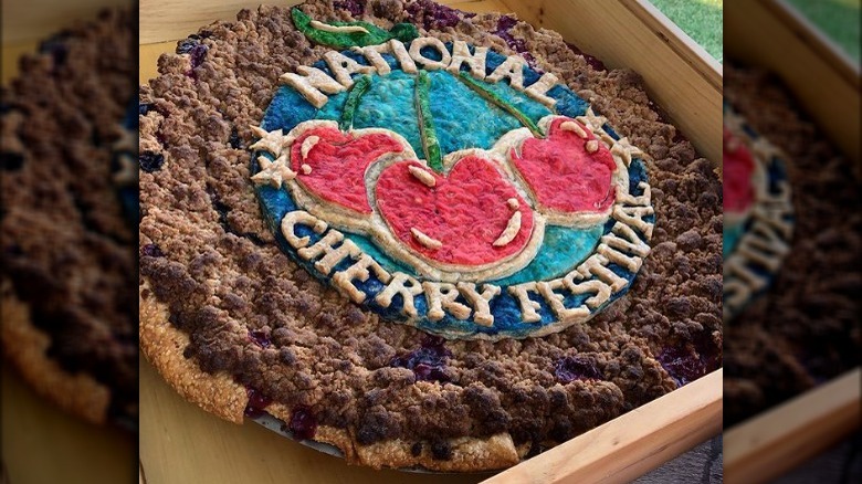 National cherry festival cherry pie