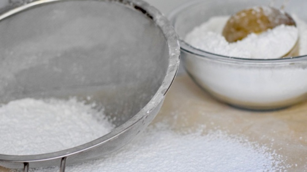 sifted powdered sugar for hummingbird cake recipe