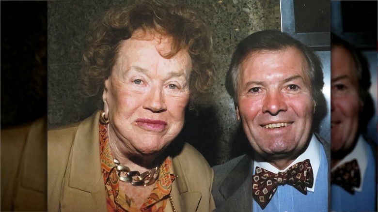 Jacques Pépin and Julia Child