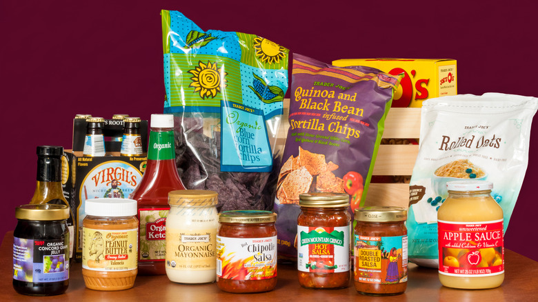 trader joe's store brand product selection