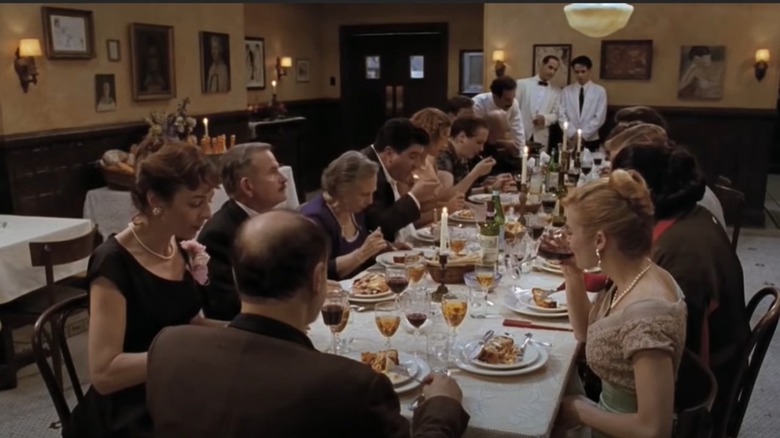 Restaurant scene from Big Night