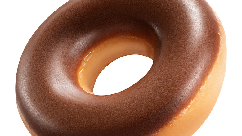 chocolate glazed donut