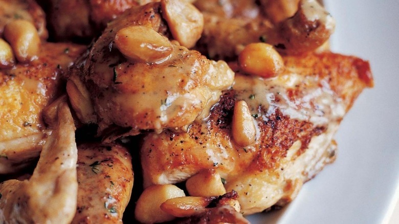 Chicken with garlic