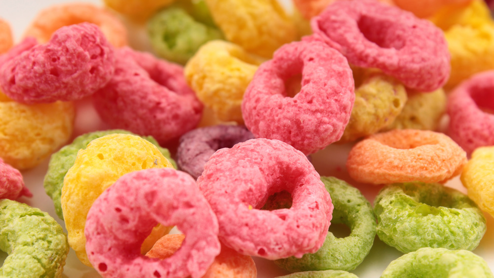 colorful Froot Loops