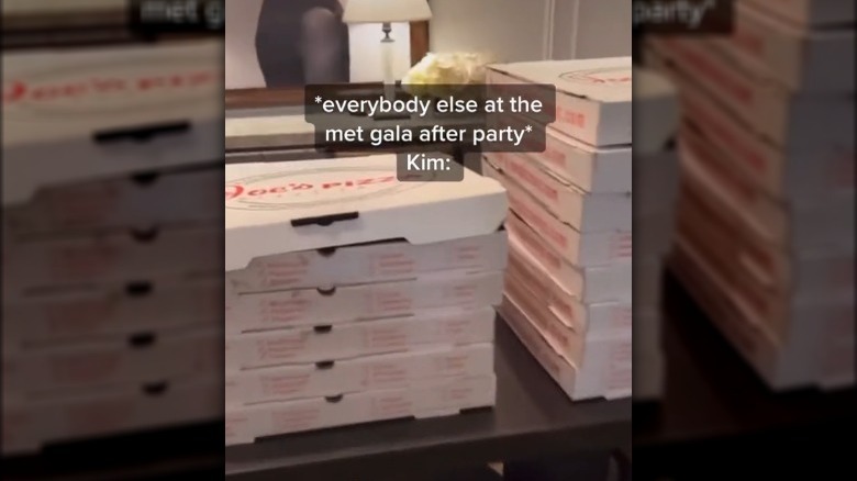 Boxes of Joe's Pizza